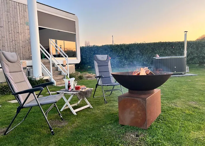 Maasparcje Lodge Met Hottub,Firepit En Kamadobbq Roermond